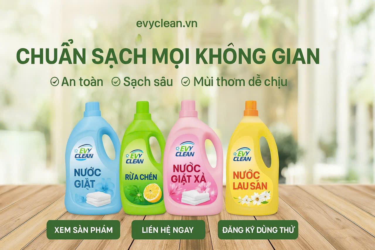 🛒 HƯỚNG DẪN MUA HÀNG TRÊN WEBSITE EVYCLEAN.V